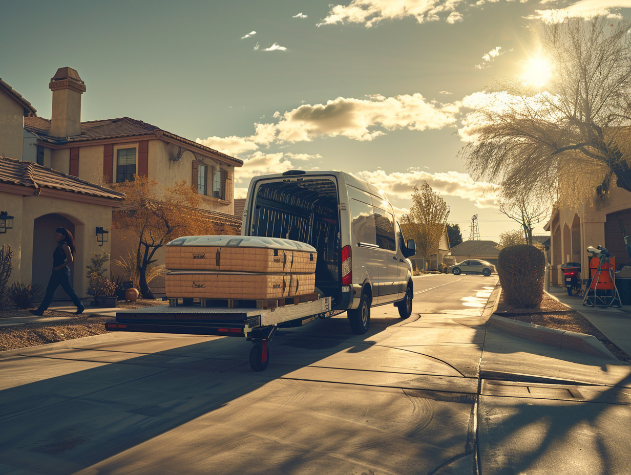camion déménagement